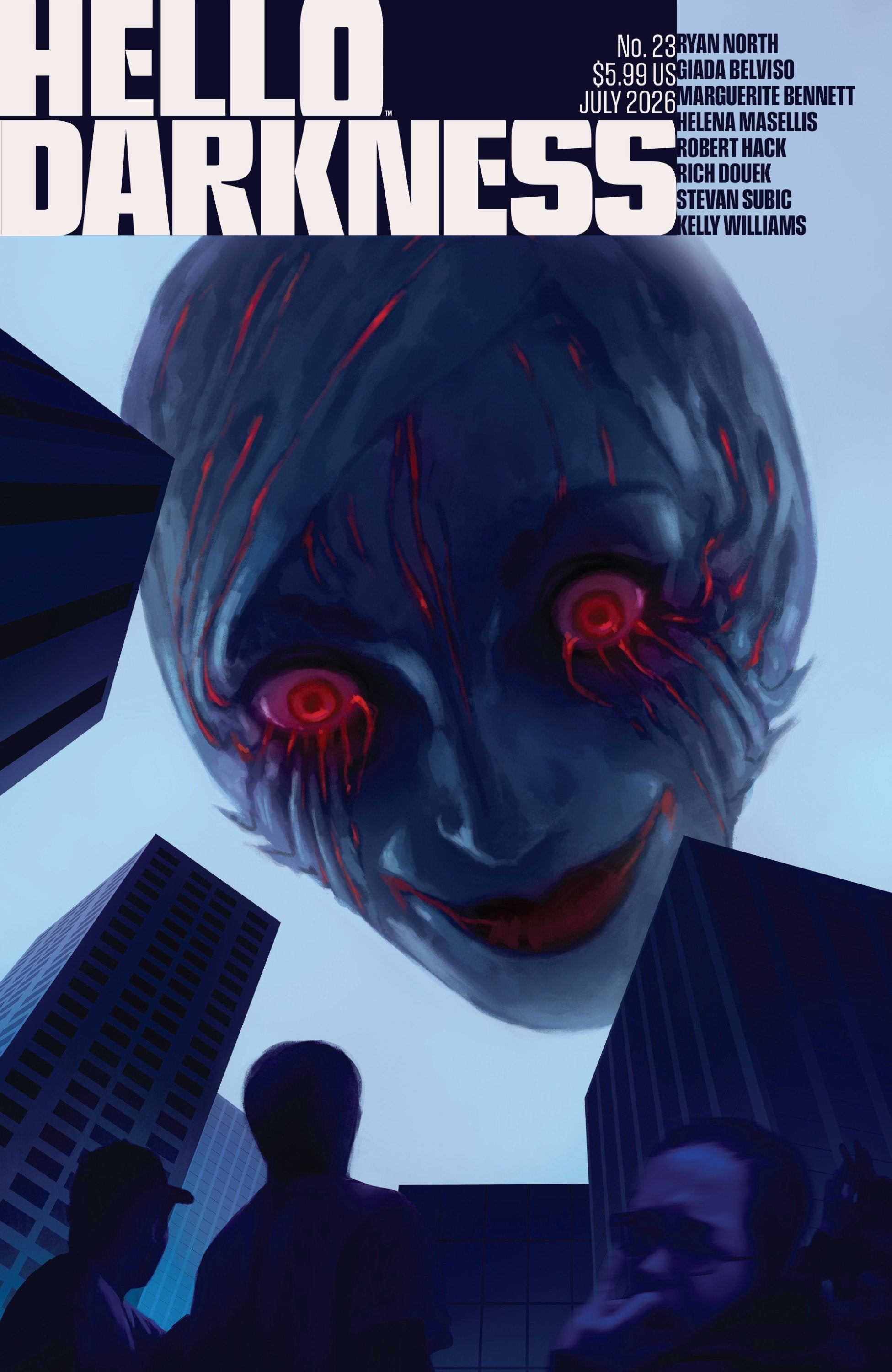 HELLO DARKNESS #23 F FOC REVEAL DRESSED MERCADO