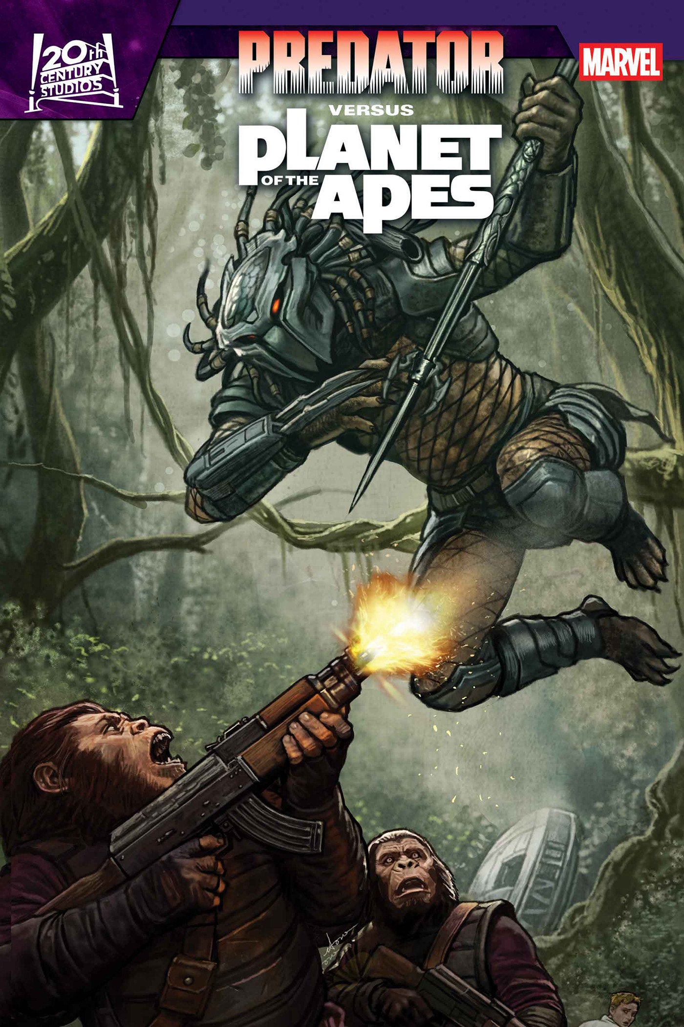PREDATOR VS THE PLANET OF THE APES #1 CVR A