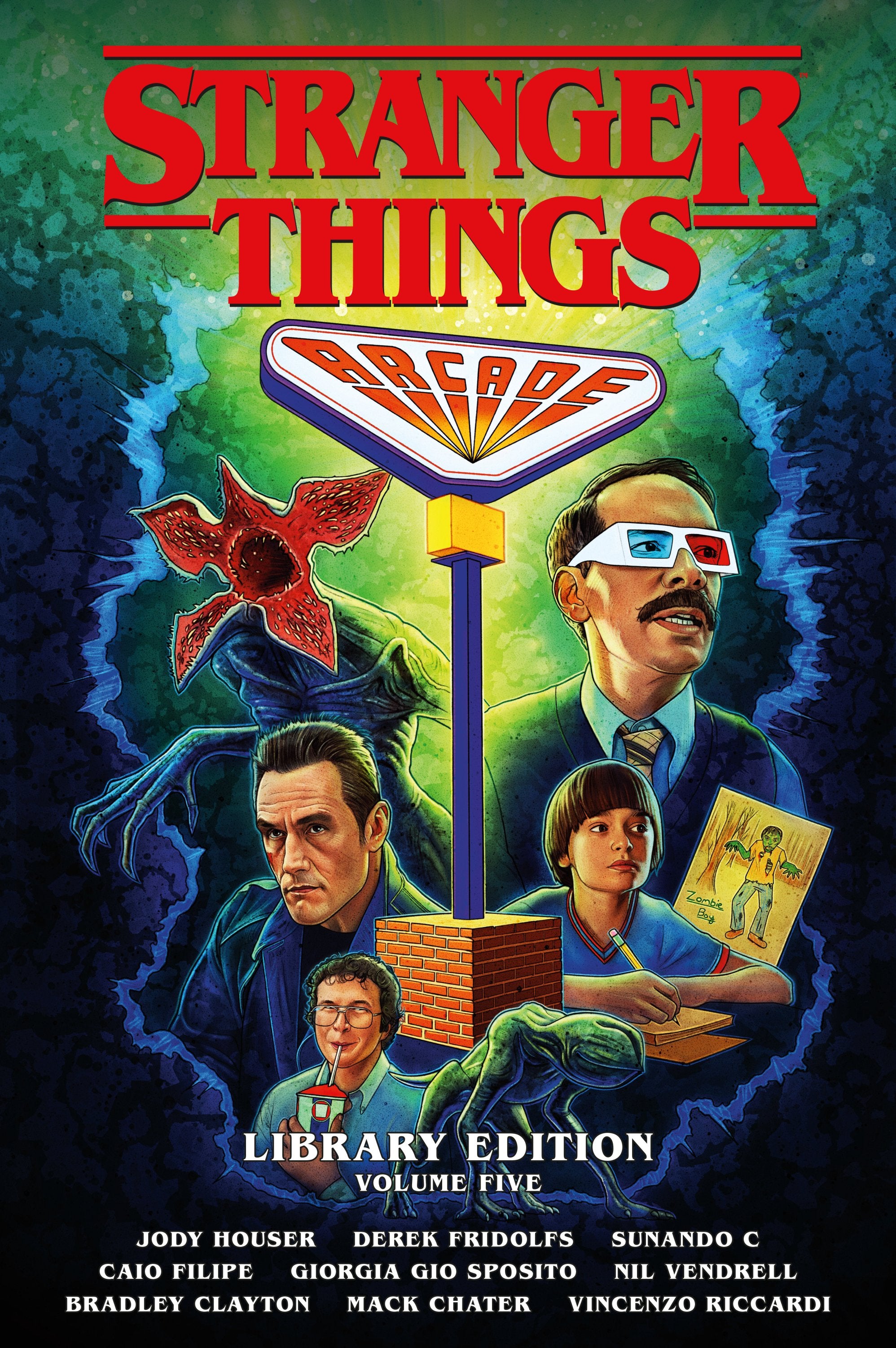 STRANGER THINGS LIBRARY EDITION VOLUME 5 GRAPHIC NOVEL HC