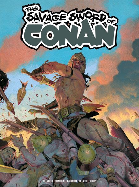 SAVAGE SWORD OF CONAN #15 CVR B ESAD RIBIC VAR
