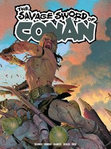 SAVAGE SWORD OF CONAN #15 CVR D ESAD RIBIC WRAPAROUND CARDSTOCK VAR