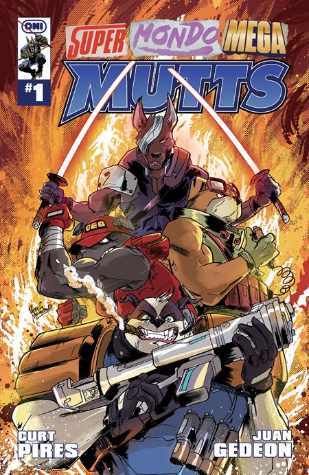SUPER MONDO MEGA MUTTS #1 CVR O PATRICK MULHOLLAND VAR OF 4