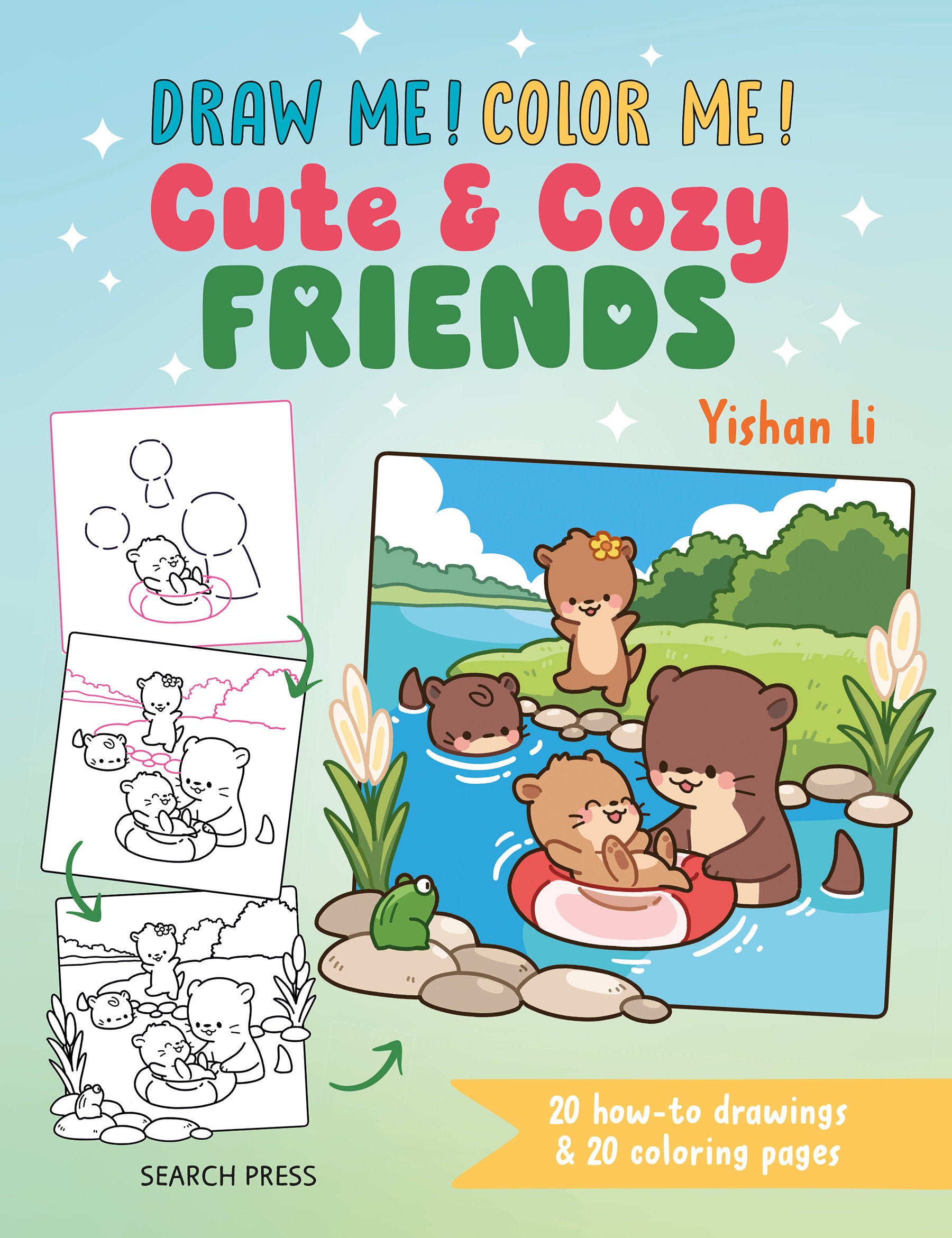 DRAW ME COLOR ME CUTE AND COZY FRIENDS TP