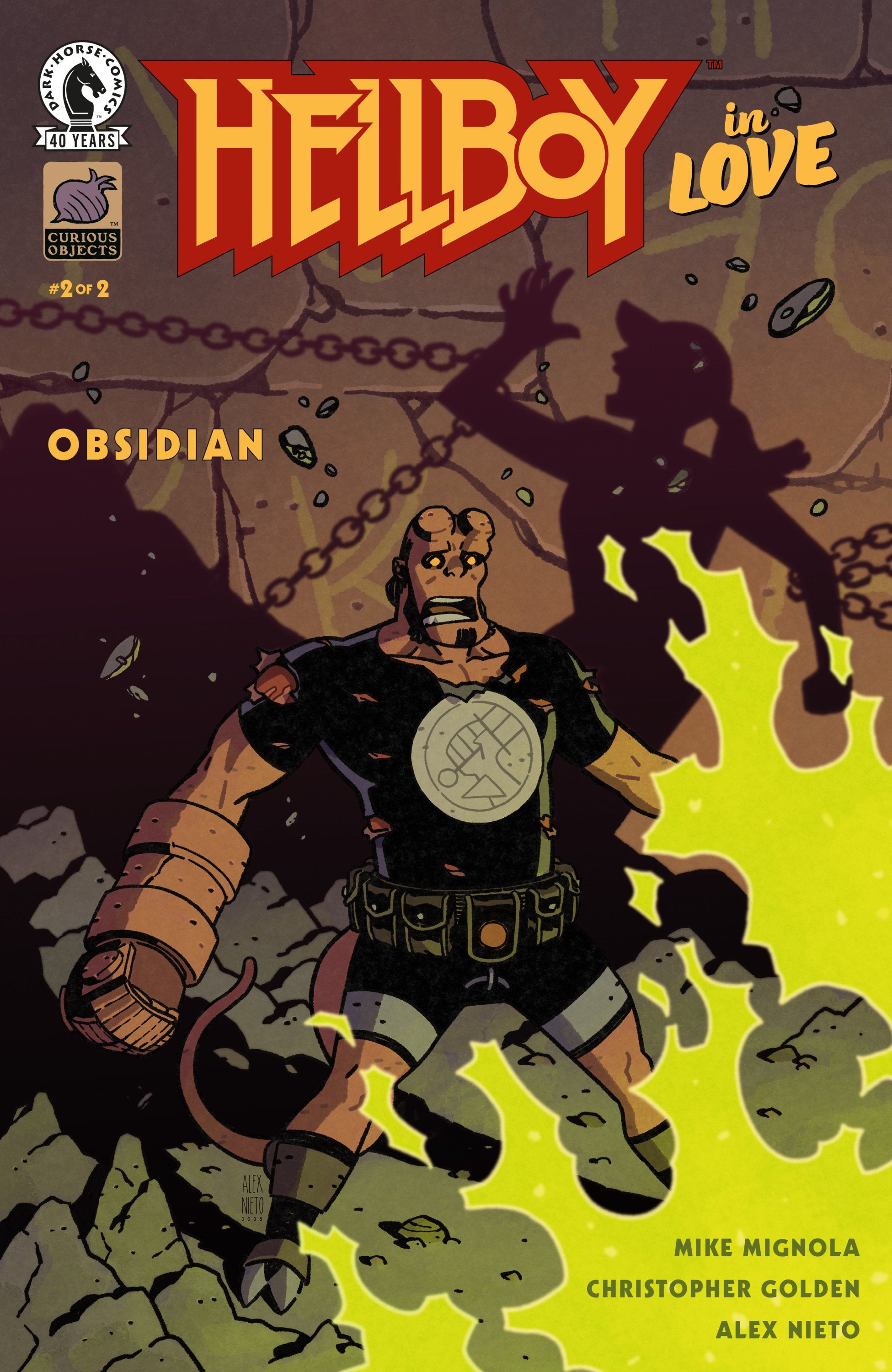HELLBOY IN LOVE OBSIDIAN #2 CVR A ALEX NIETO