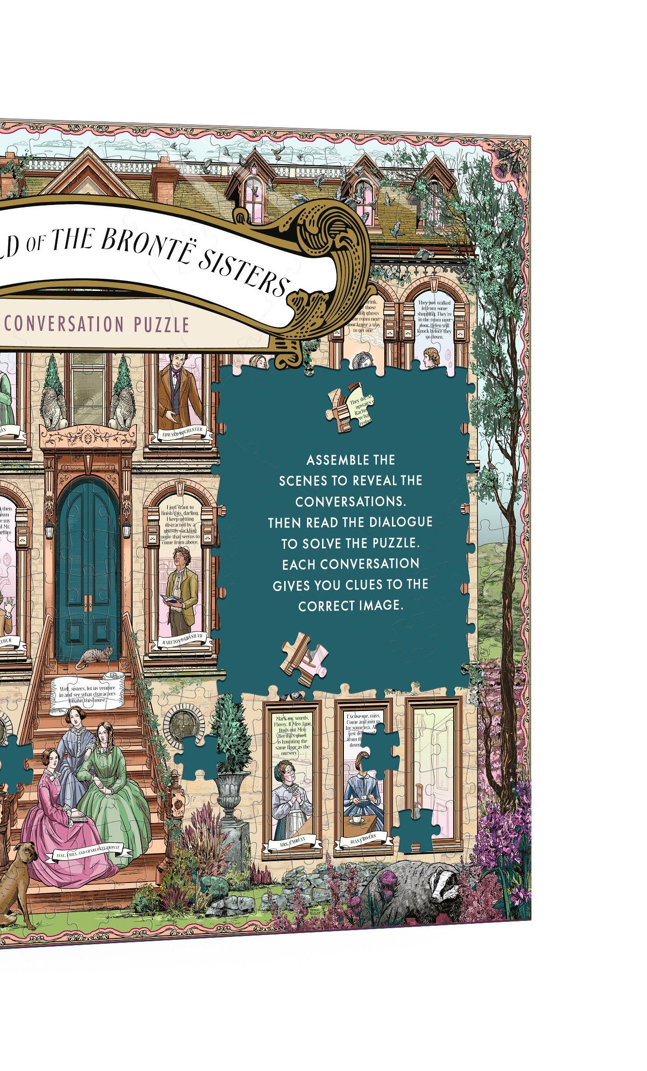 THE WORLD OF THE BRONTE SISTERS A CONVERSATION PUZZLE