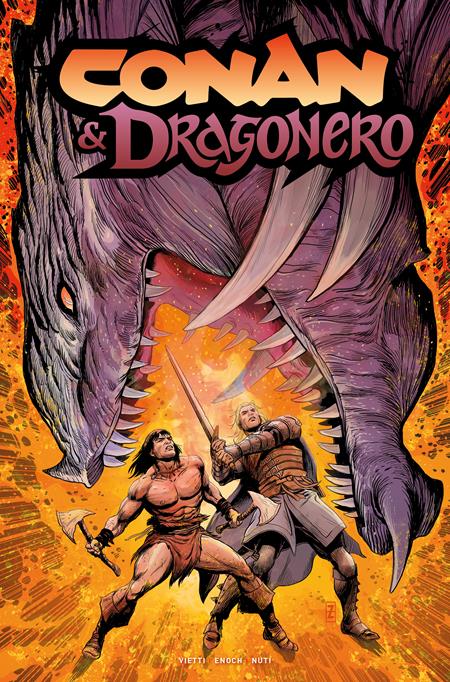 CONAN AND DRAGONERO #4 CVR D PATCH ZIRCHER FOIL VAR OF 7