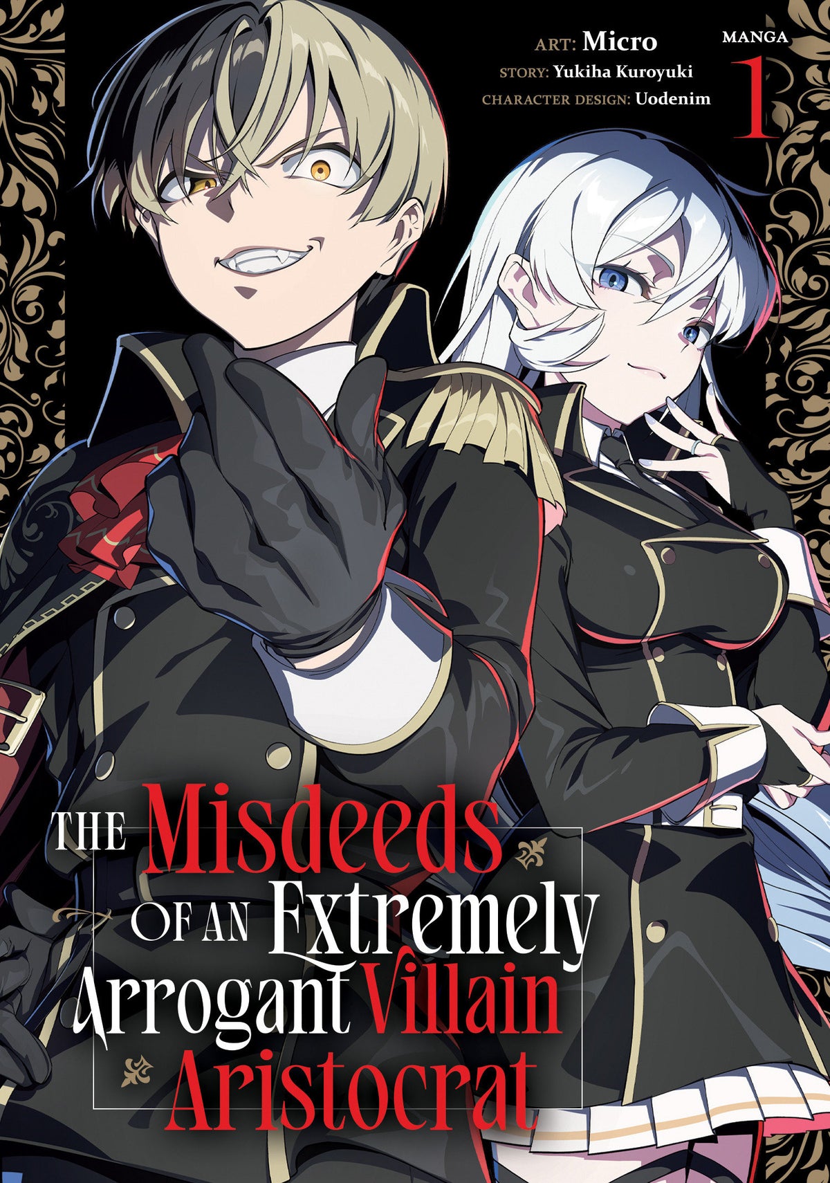 THE MISDEEDS OF AN EXTREMELY ARROGANT VILLAIN ARISTOCRAT MANGA VOL 1 TP