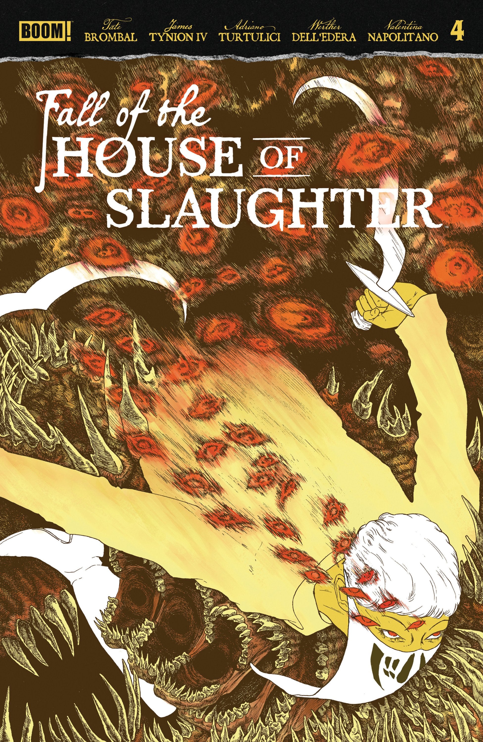FALL OF THE HOUSE OF SLAUGHTER #4 C VAR FULL ART CHA CVR C