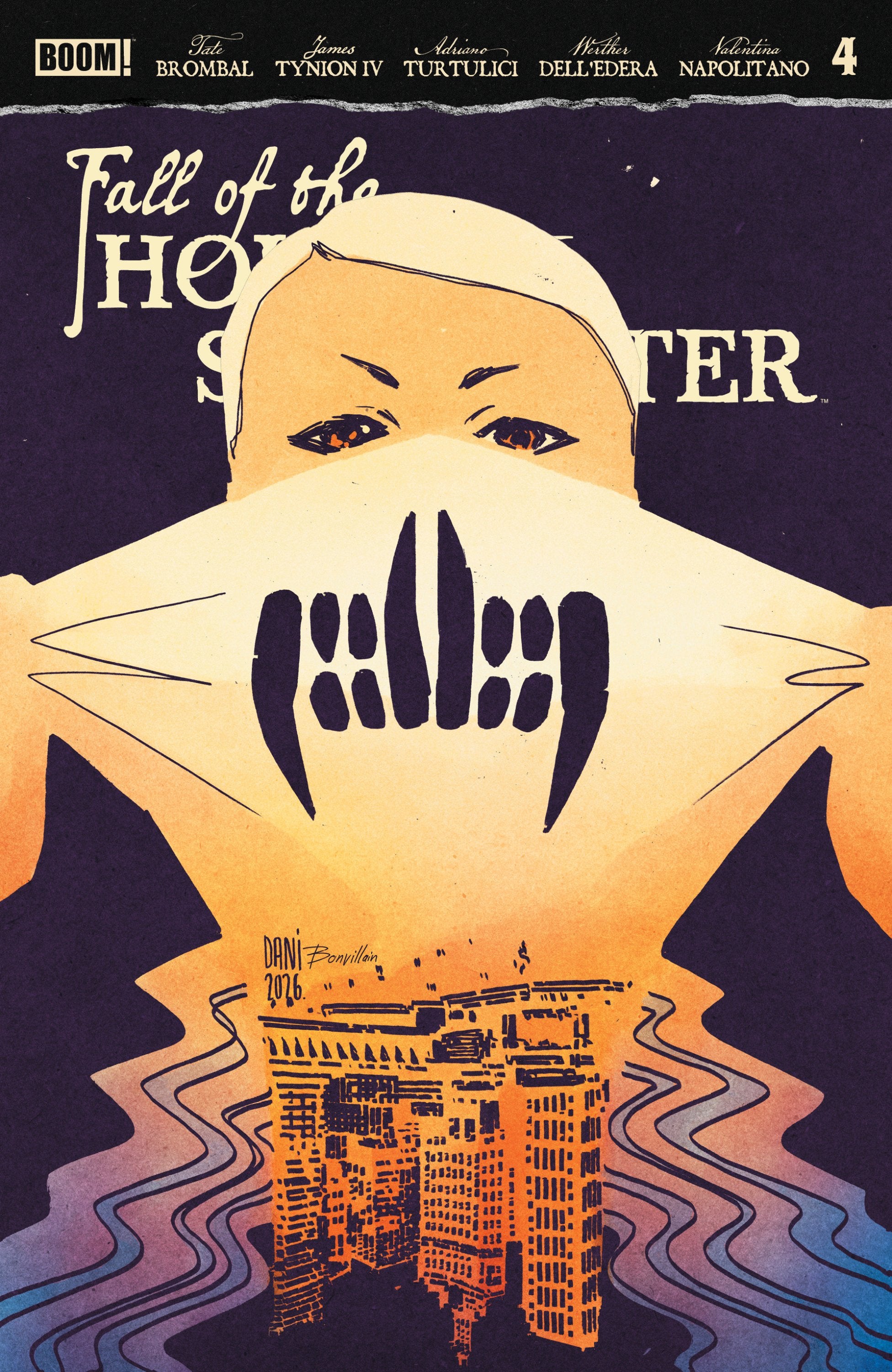 FALL OF THE HOUSE OF SLAUGHTER #4 I FOC REVEAL VAR DRESSED DANI CVR I