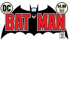 BATMAN #251 FACSIMILE EDITION CVR B BLANK CARD STOCK VAR