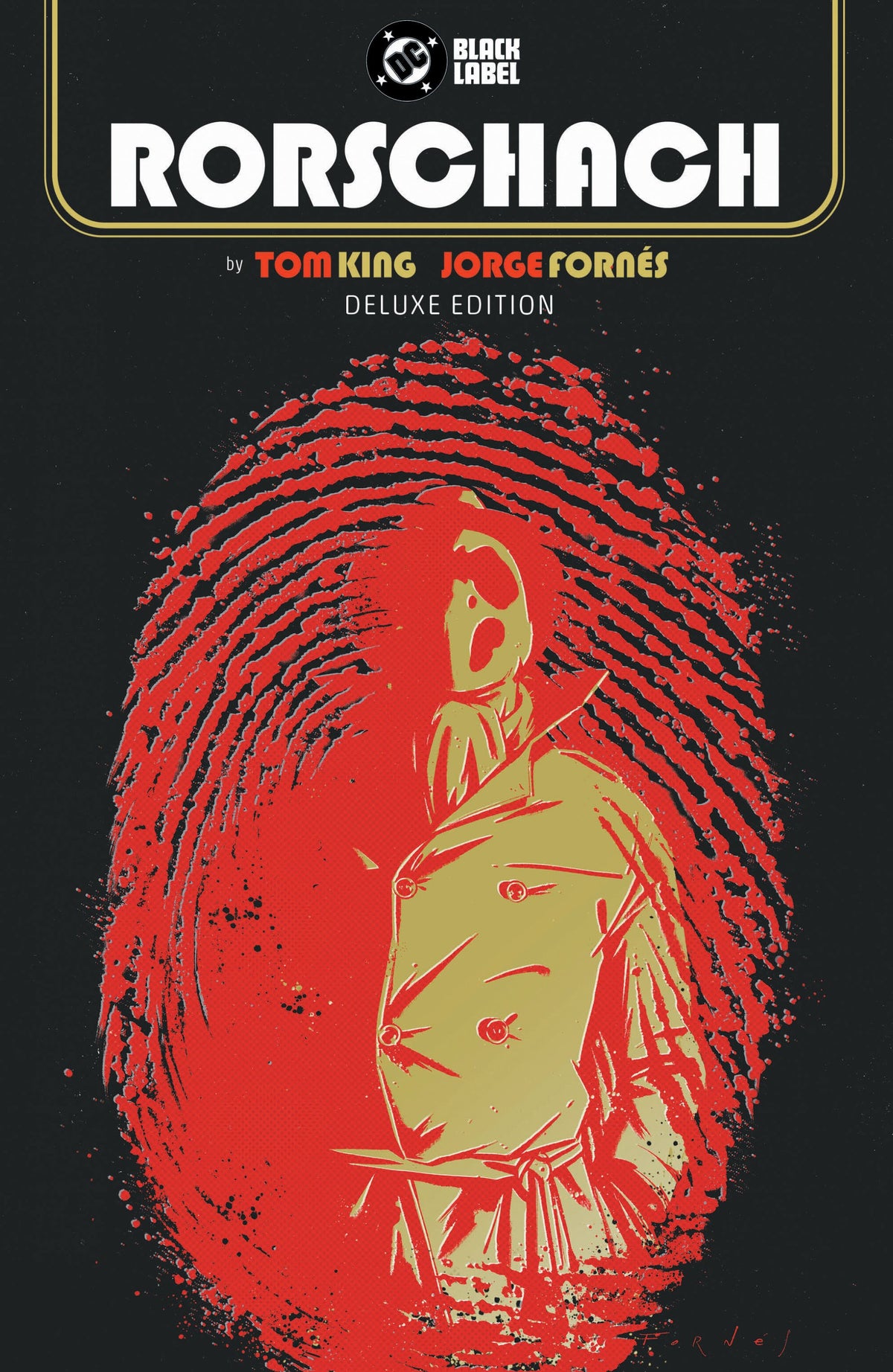 RORSCHACH BY TOM KING AND JORGE FORNES DELUXE EDITION HC