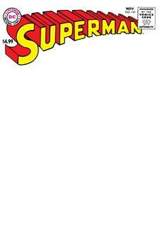 SUPERMAN #141 FACSIMILE EDITION CVR B BLANK CARD STOCK VAR