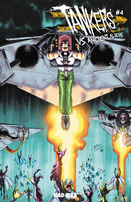 TANKERS VS ANCIENT ALIENS #4 CVR A RAPHAEL POOL (OF 5)