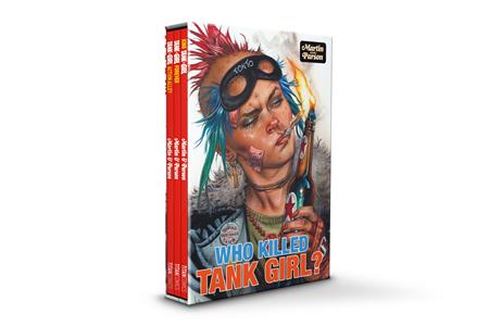 WHO KILLED TANK GIRL HC SLIPCASE SET REGULAR EDITION GREG STAPLES