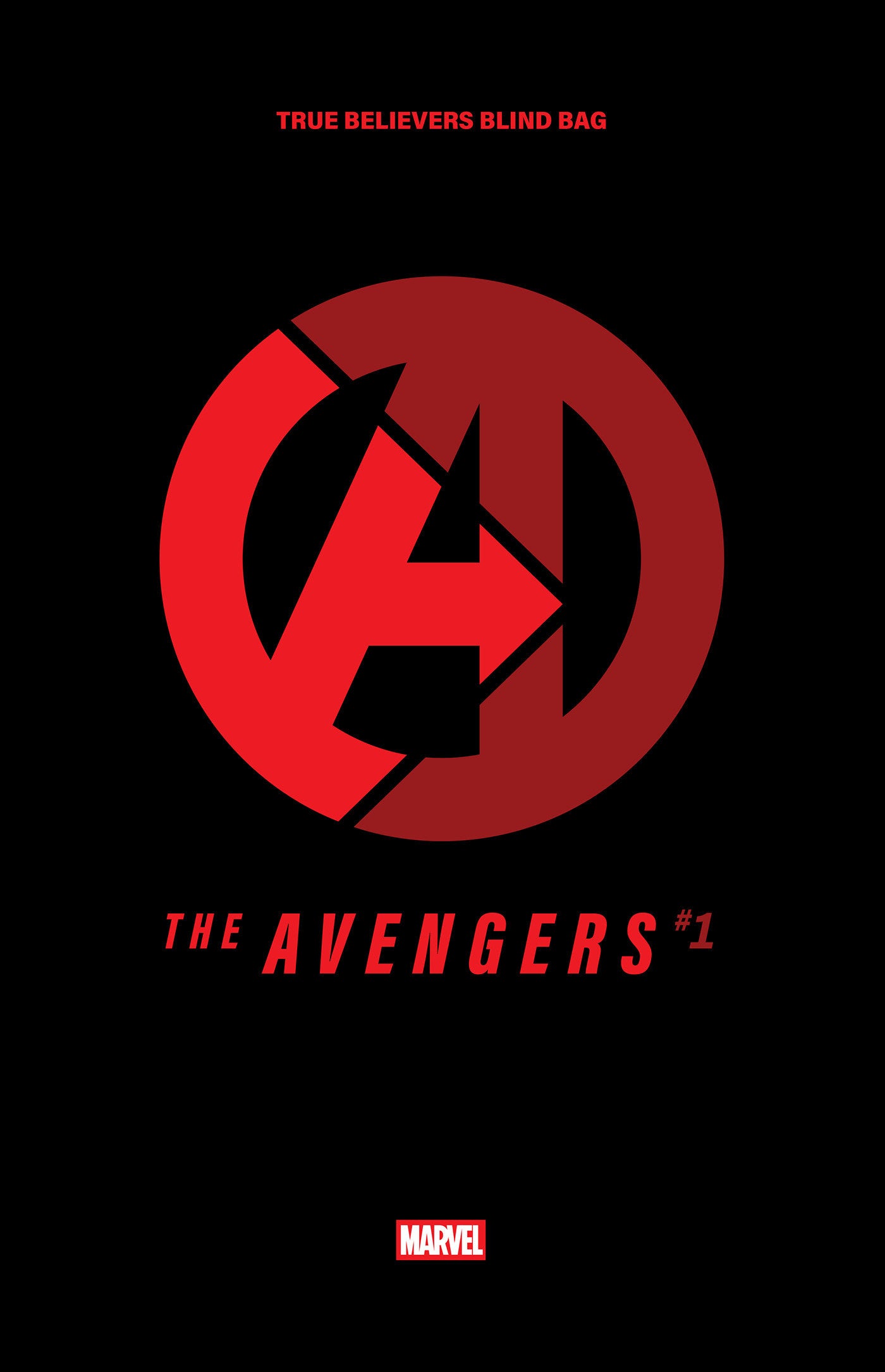 AVENGERS #1 TRUE BELIEVERS BLIND BAG CVR D