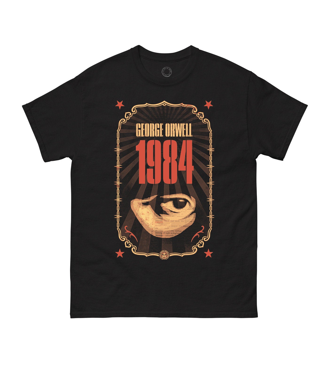 OBEY GEORGE ORWELLS 1984 UNISEX T-SHIRT X-LARGE