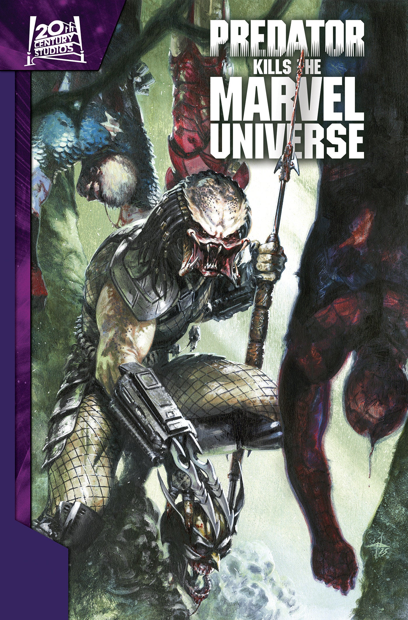 PREDATOR KILLS THE MARVEL UNIVERSE OMNIBUS GABRIELE DELLOTTO COVER DM ONLY HC