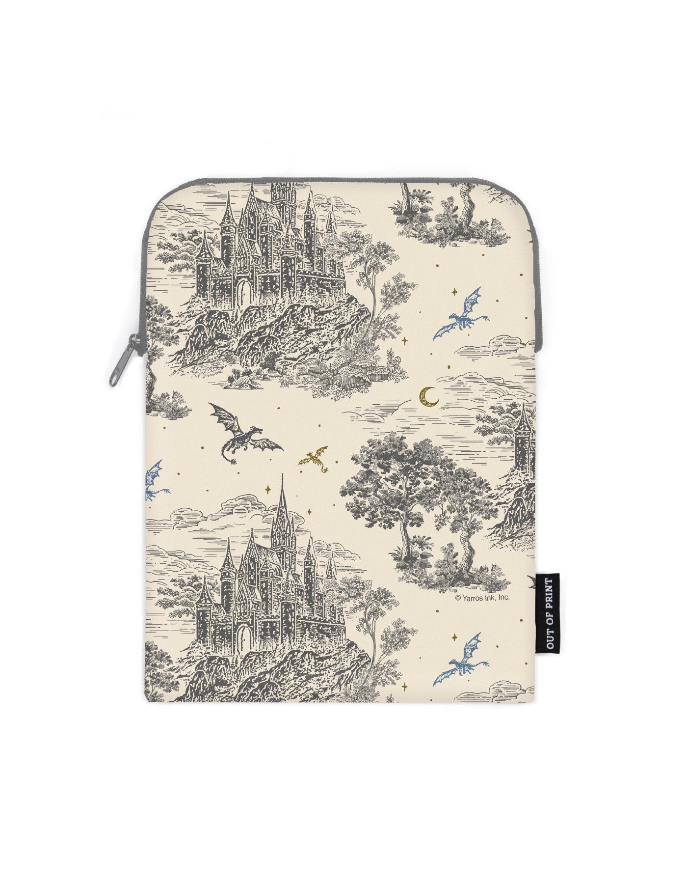 REBECCA YARROSS FOURTH WING BASGIATH TOILE BOOK SLEEVE