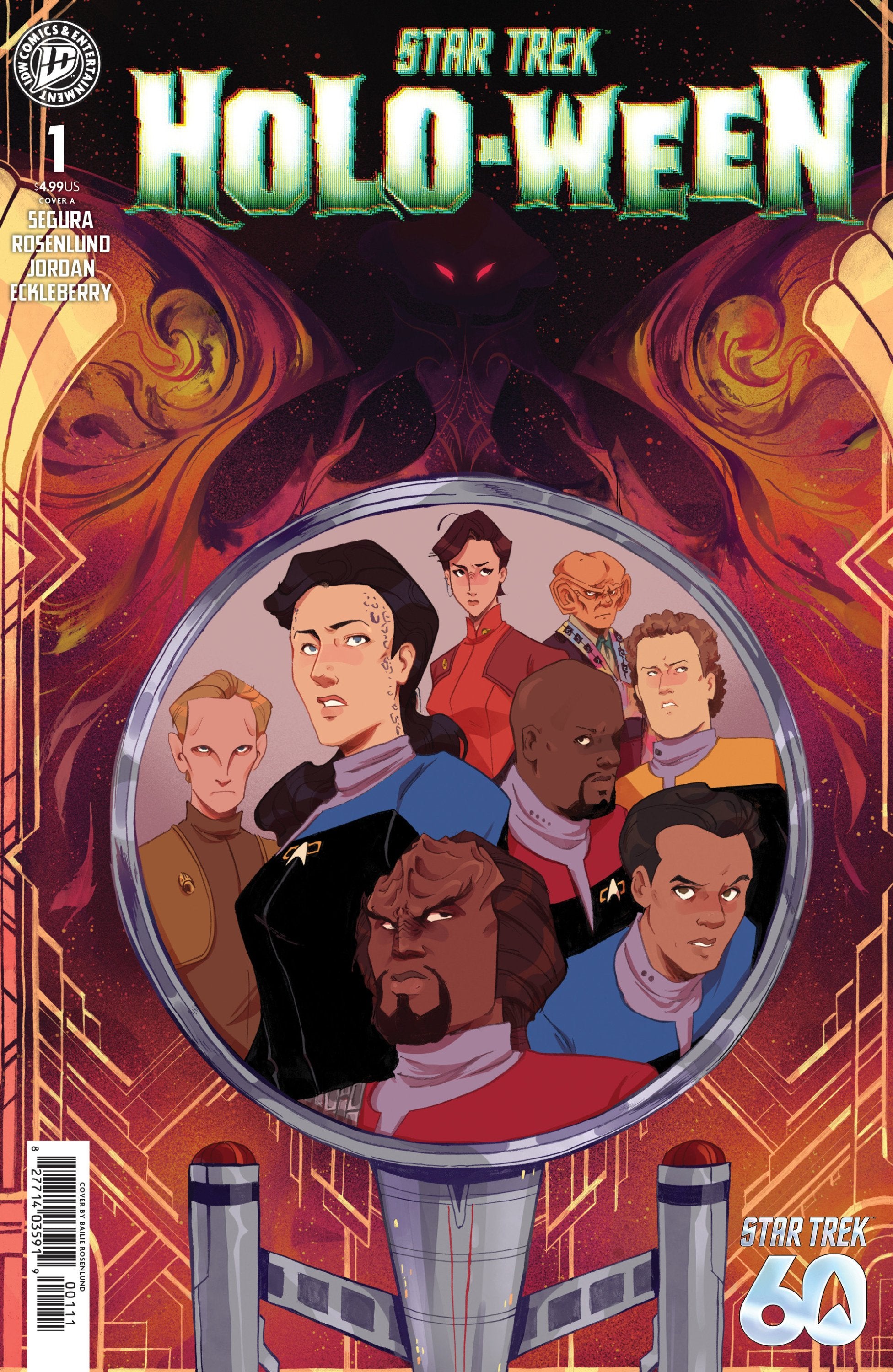 STAR TREK HOLO-WEEN II #1 COVER A ROSENLUND CVR A