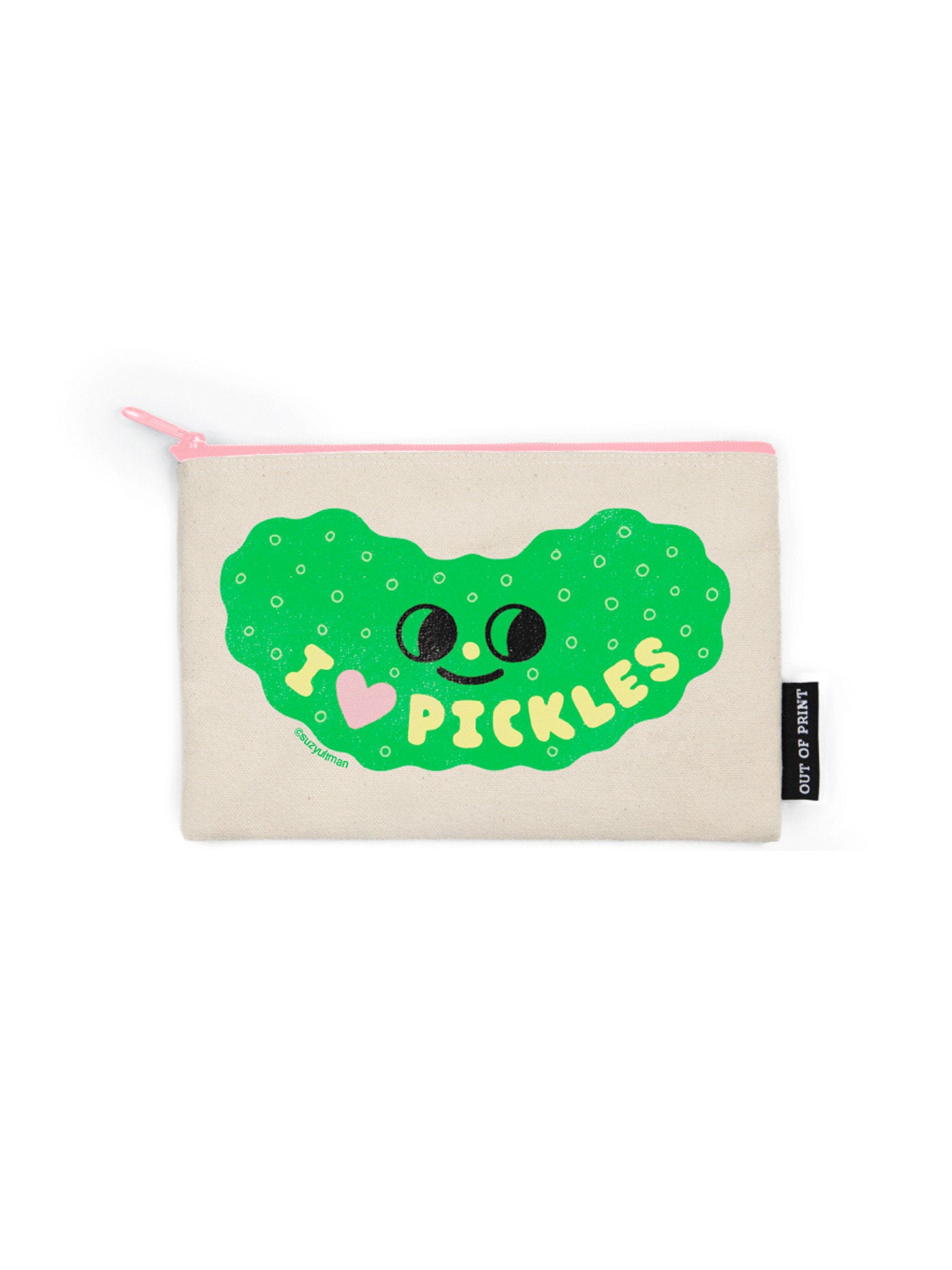 SUZY ULTMAN I HEART PICKLES POUCH