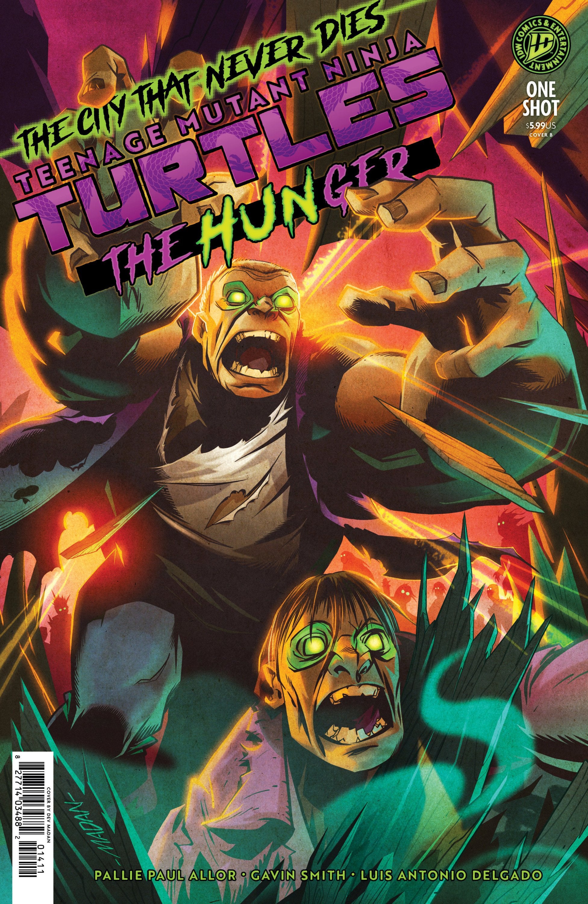TEENAGE MUTANT NINJA TURTLES THE HUNGER VAR B MADAN CVR B