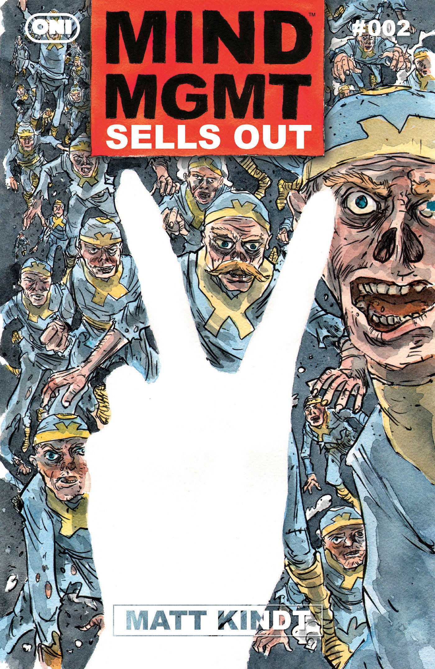MIND MGMT NEW AND IMPROVED #2 SELLS OUT 2ND PRINTING CVR A