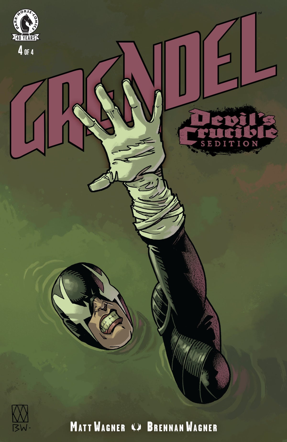 GRENDEL DEVILS CRUCIBLE--SEDITION #4 CVR A MATT WAGNER