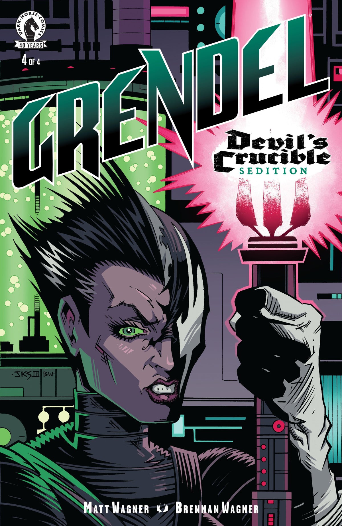 GRENDEL DEVILS CRUCIBLE--SEDITION #4 CVR B JOHN K SNYDER