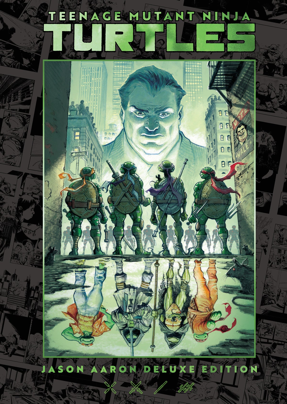 TEENAGE MUTANT NINJA TURTLES BY JASON AARON DELUXE EDITION HC