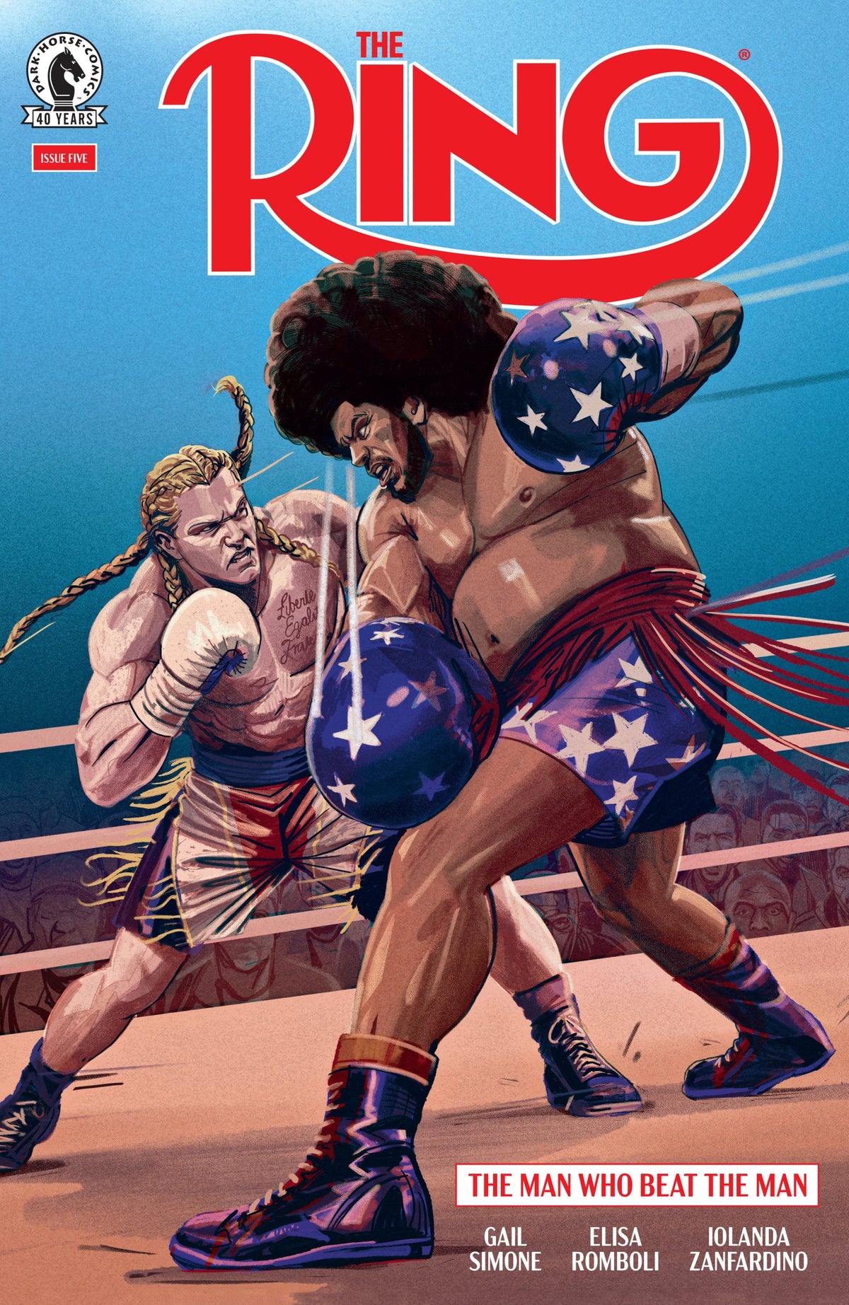 THE RING THE MAN WHO BEAT THE MAN #5 CVR A OLIVER BARRETT