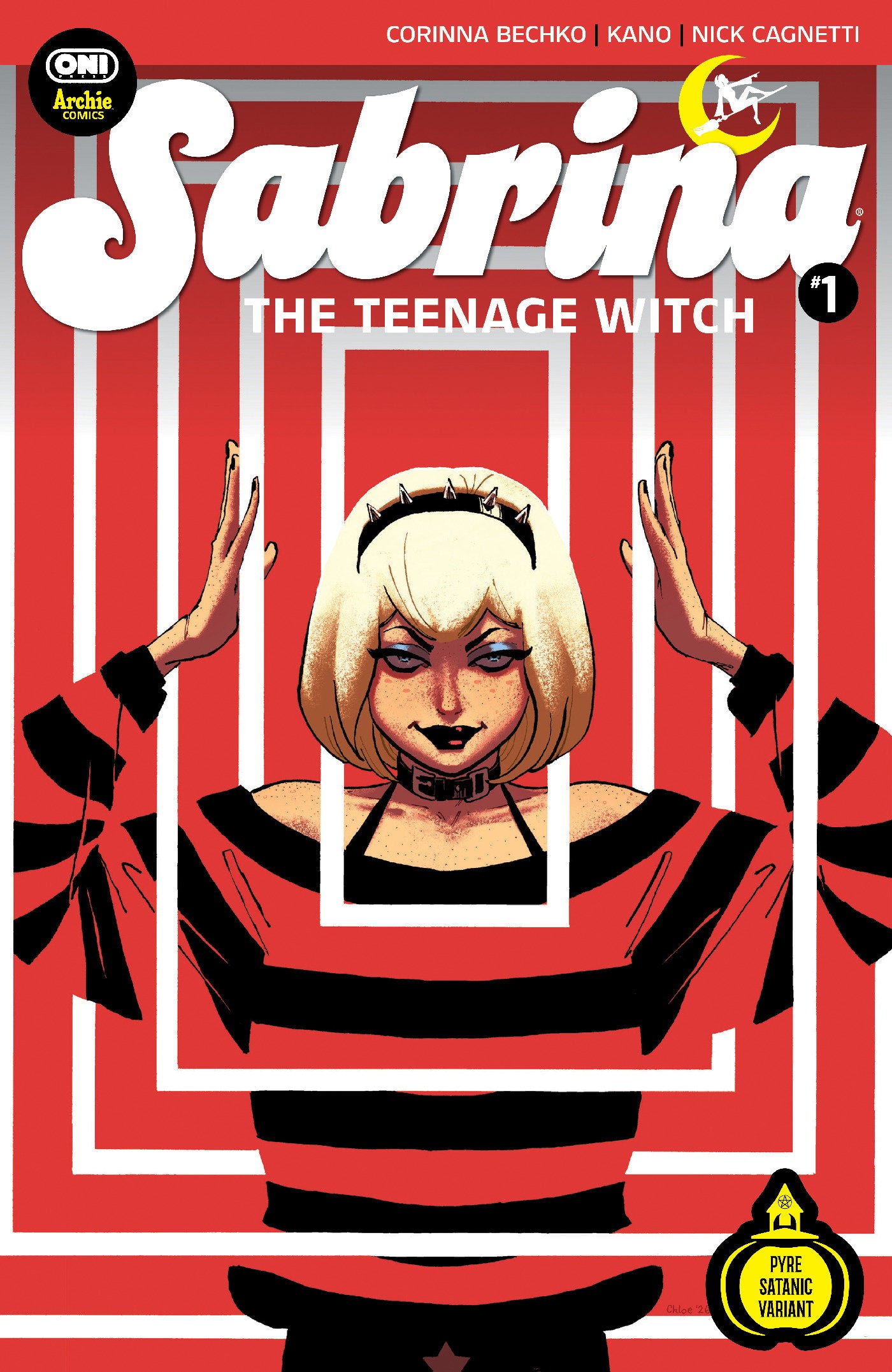 SABRINA THE TEENAGE WITCH #1 COVER W CHLOE BRAILSFORD MIDNIGHT RELEASE VAR CVR C