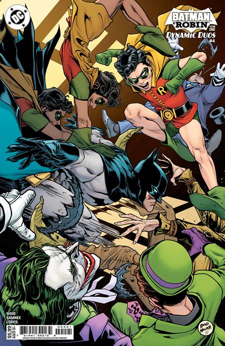 BATMAN & ROBIN YEAR ONE DYNAMIC DUOS #4 CVR B BRAD WALKER CARD STOCK VAR (OF 12)