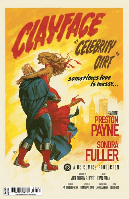 CLAYFACE CELEBRITY DIRT #5 CVR C DAVID TALASKI CARD STOCK VAR (OF 6)