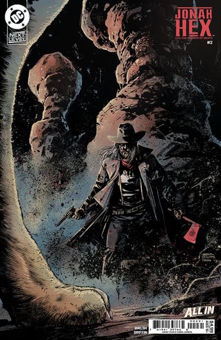 JONAH HEX AND THE SHADOW OF DEATH #2 CVR C GABRIEL HARDMAN CARD STOCK VAR (OF 6)