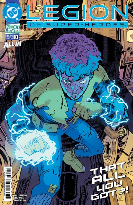 LEGION OF SUPER-HEROES #3 CVR A HAYDEN SHERMAN