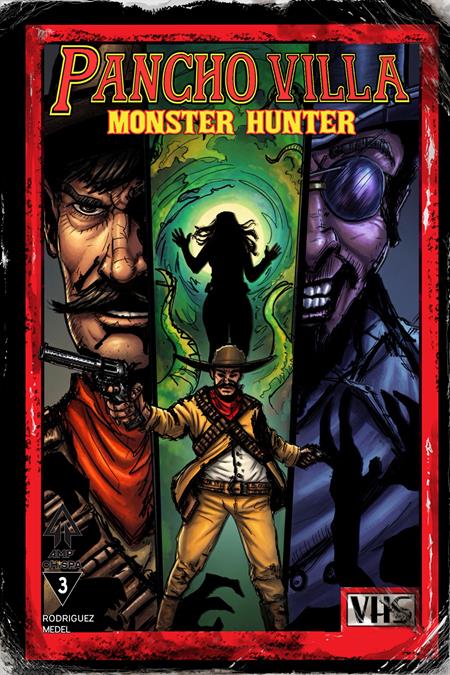 PANCHO VILLA MONSTER HUNTER #3 CVR B HECTOR RODRIGUEZ III VAR (OF 3)