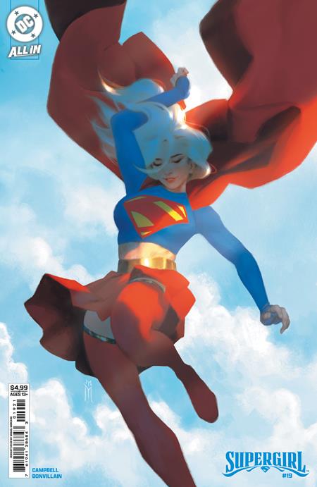 SUPERGIRL #19 CVR B MIGUEL MERCADO CARD STOCK VAR