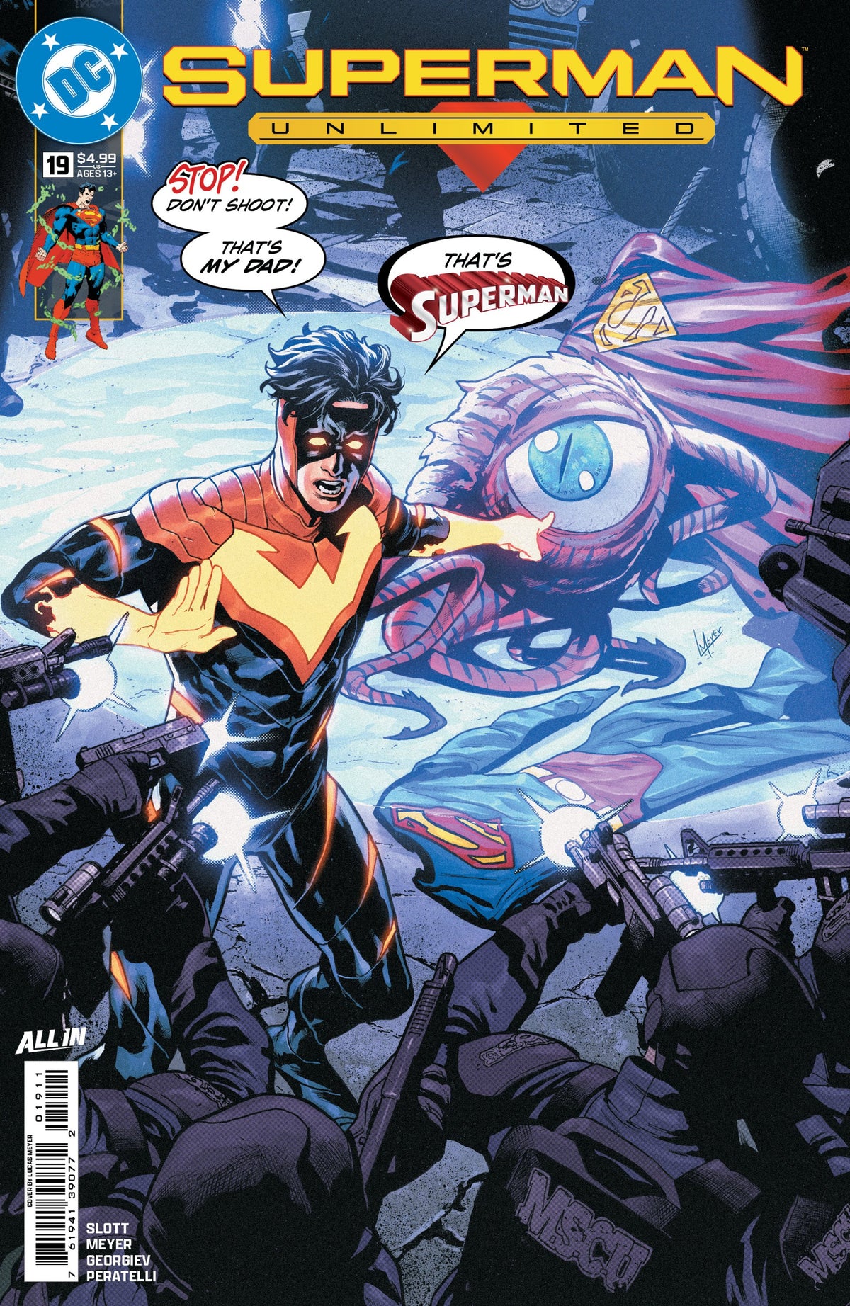 SUPERMAN UNLIMITED #19 CVR A LUCAS MEYER