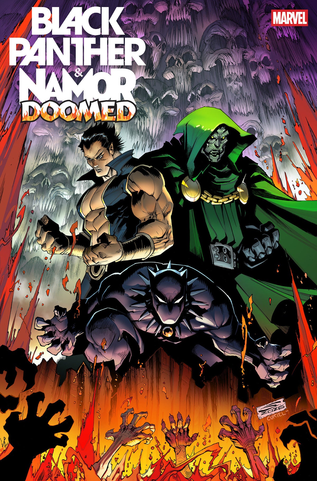 BLACK PANTHER NAMOR DOOMED #3 GERARDO SANDOVAL VAR CVR B