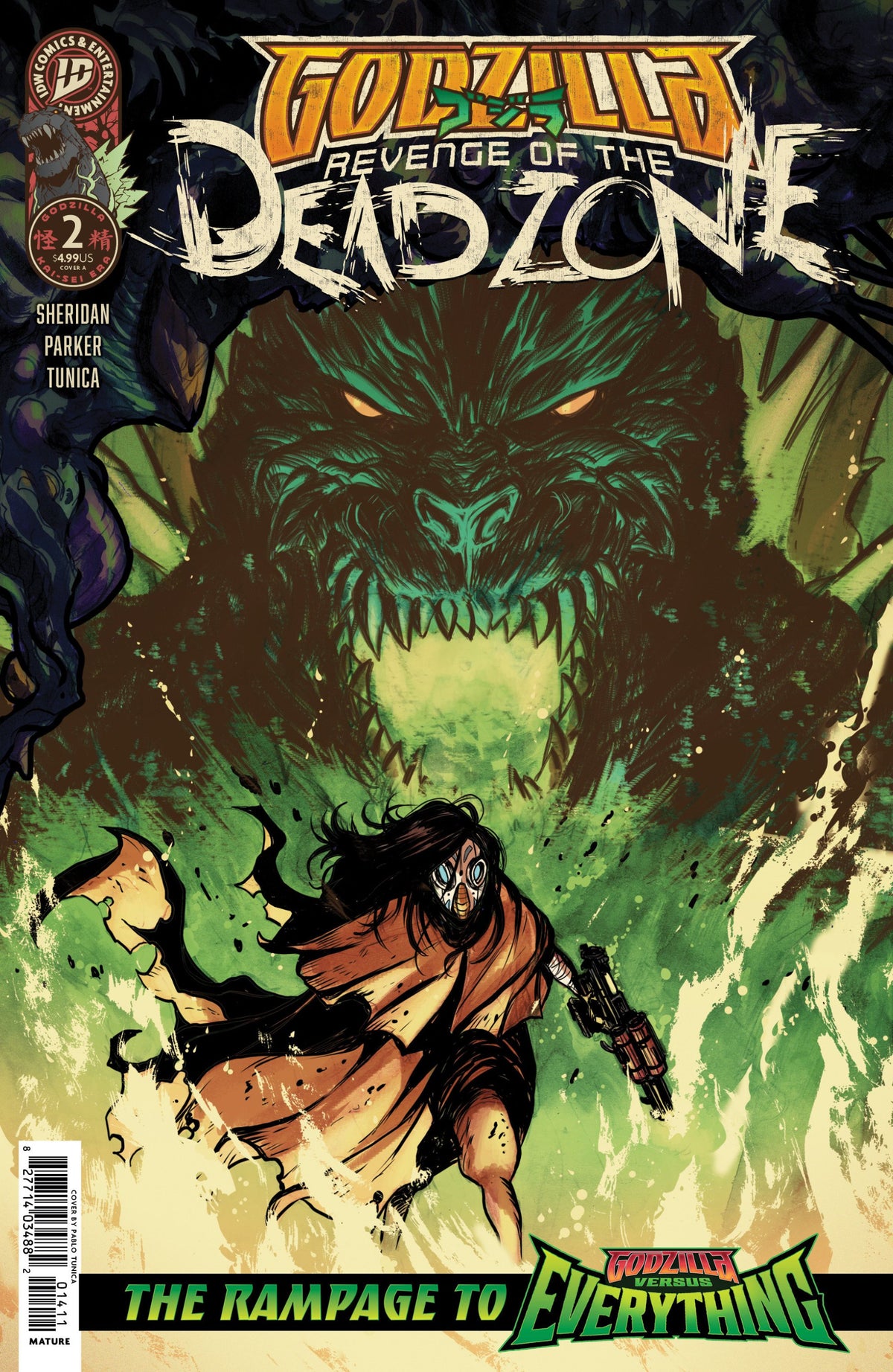 GODZILLA REVENGE OF THE DEADZONE KAI-SEI ERA #2 COVER A TUNICA CVR A