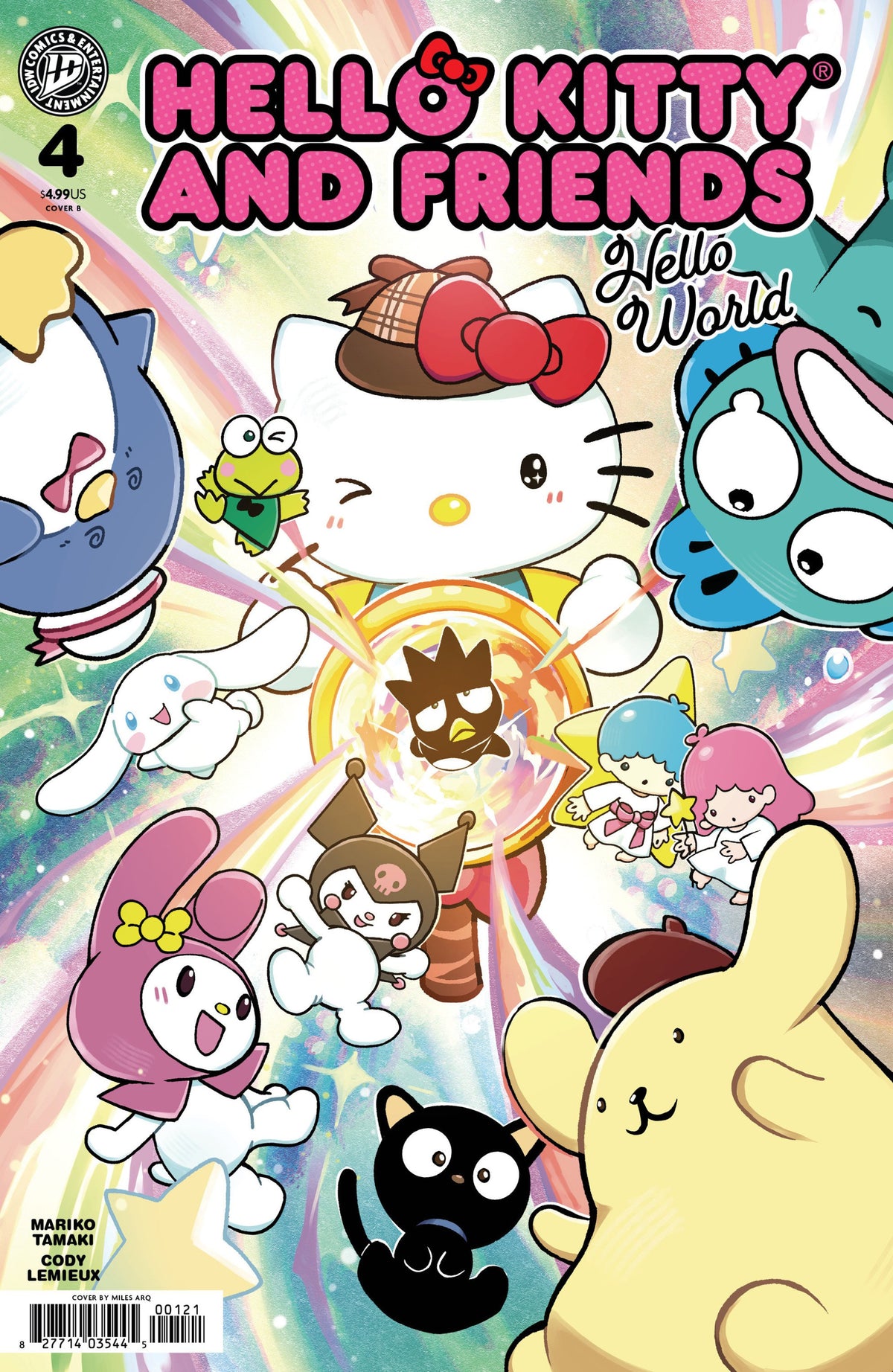 HELLO KITTY AND FRIENDS HELLO WORLD #4 VAR B ARQ CVR B