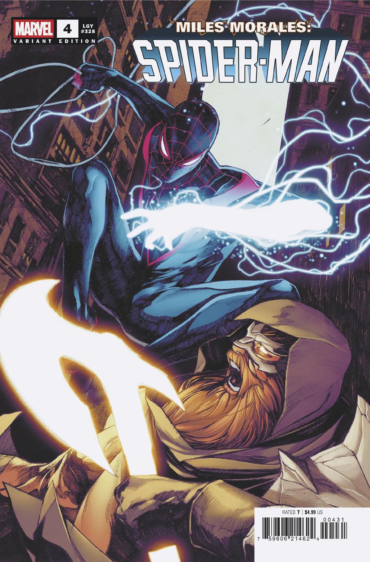 MILES MORALES SPIDER-MAN #4 ALESSANDRO CAPPUCCIO VAR CVR C