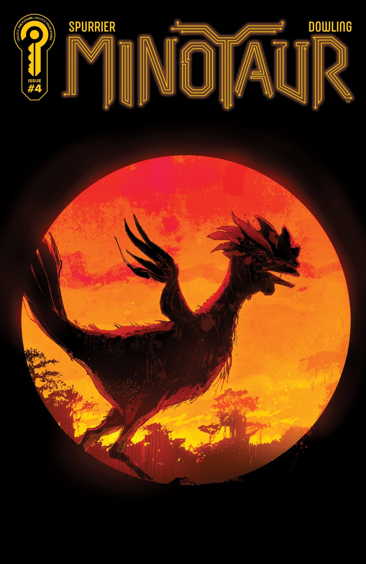 MINOTAUR #4 COVER A MICHAEL DOWLING CVR A