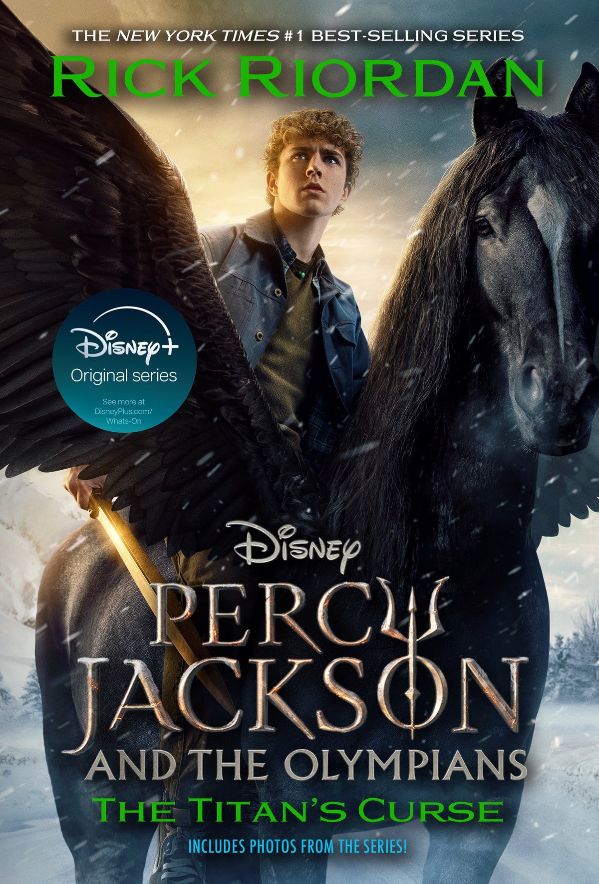 PERCY JACKSON AND THE OLYMPIANS BOOK THREE THE TITANS CURSE DISNEY TIE IN EDITION TP