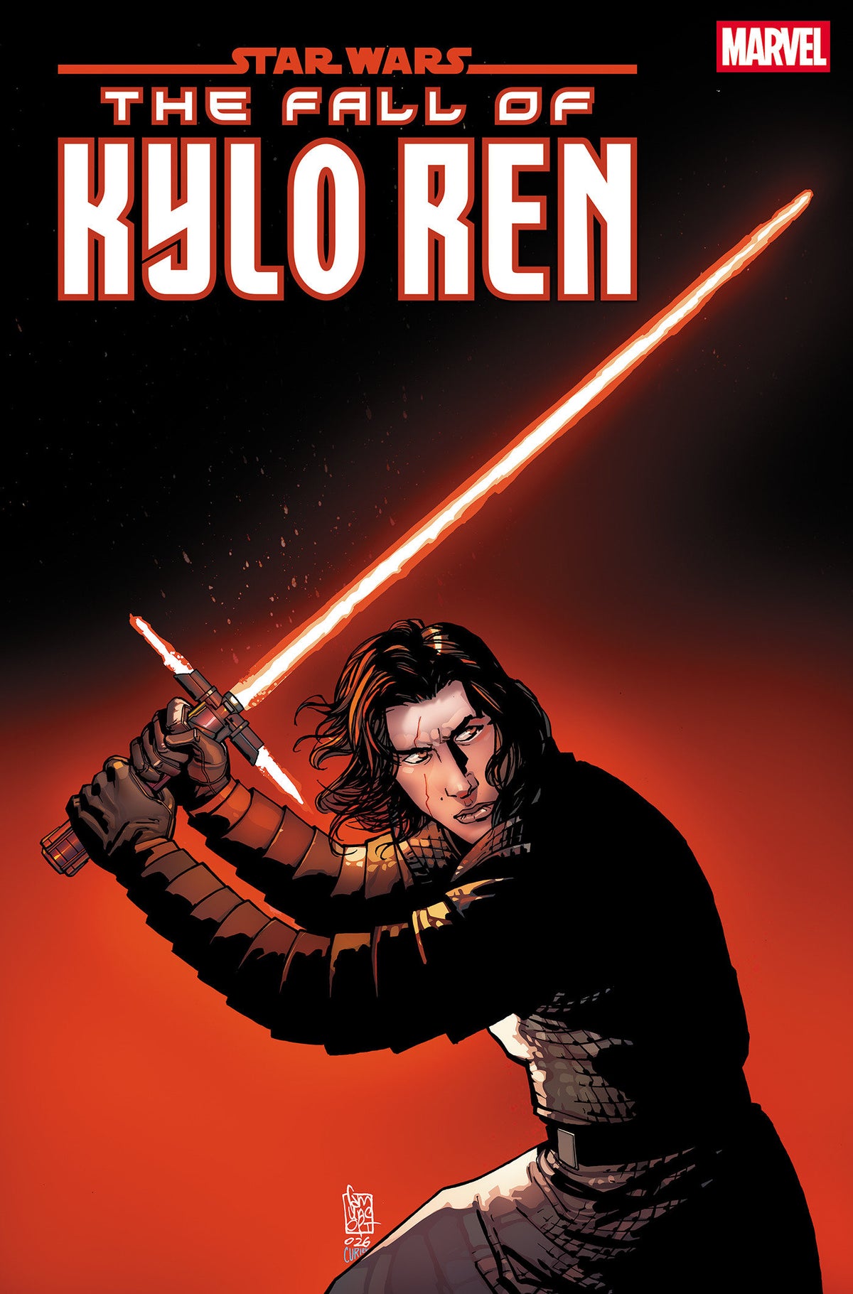 STAR WARS THE FALL OF KYLO REN #4 GIUSEPPE CAMUNCOLI VAR CVR B