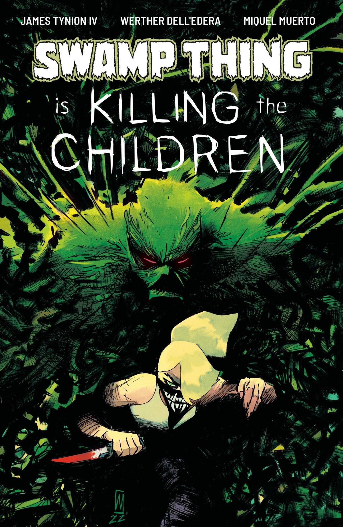 SWAMP THING IS KILLING THE CHILDREN #1 E FOIL VAR DRESSED FOIL DELLEDERA CVR E