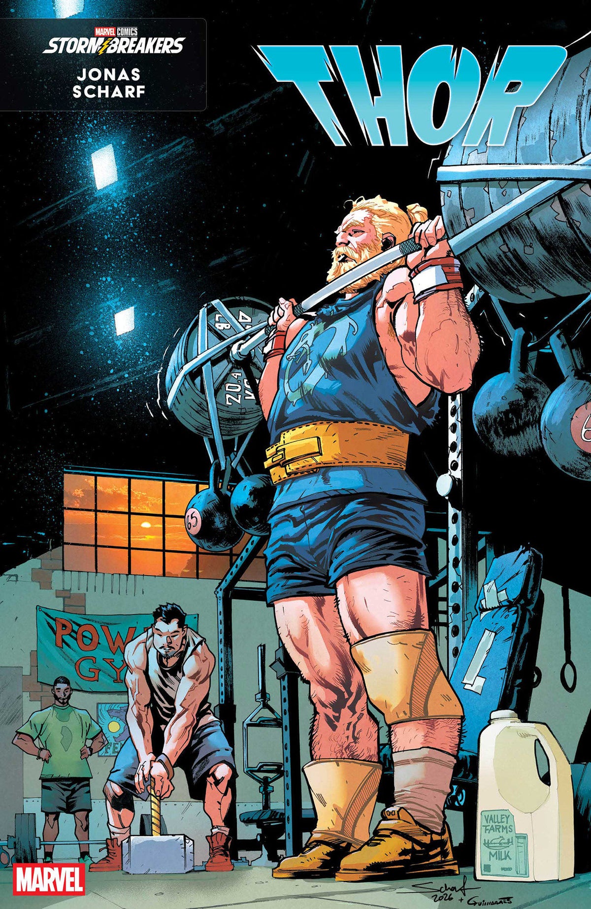 THOR #803 JONAS SCHARF WORKOUT VAR CVR D