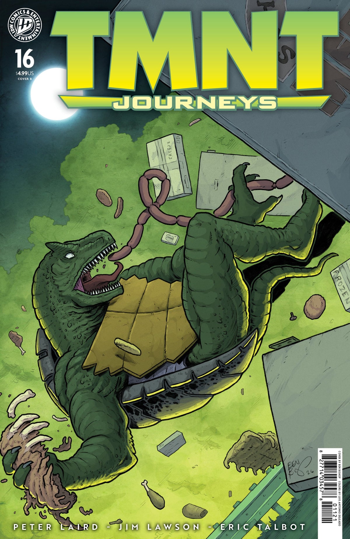 TMNT JOURNEYS #16 VAR B BISHOP CVR B