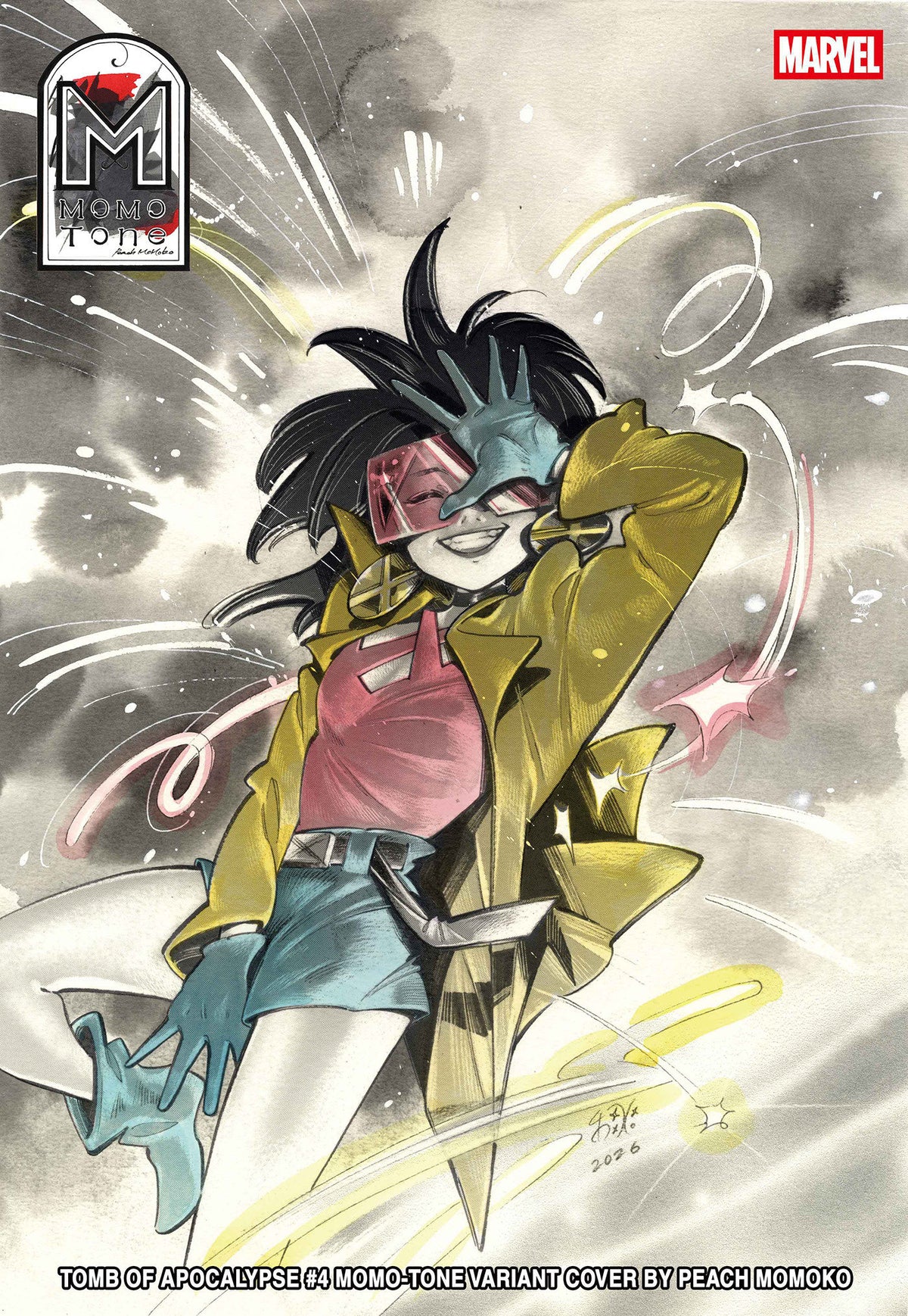 TOMB OF APOCALYPSE #4 PEACH MOMOKO MOMO-TONE VAR CVR B