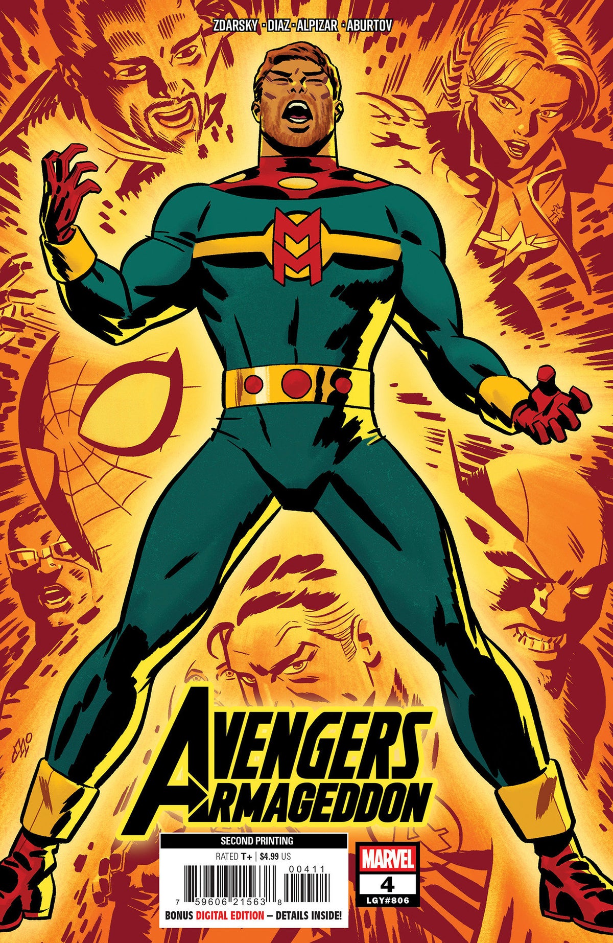 AVENGERS ARMAGEDDON #4 MICHAEL CHO 2ND PRINTING VAR CVR A